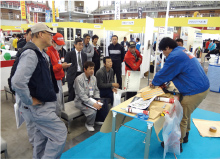 鈑金実演